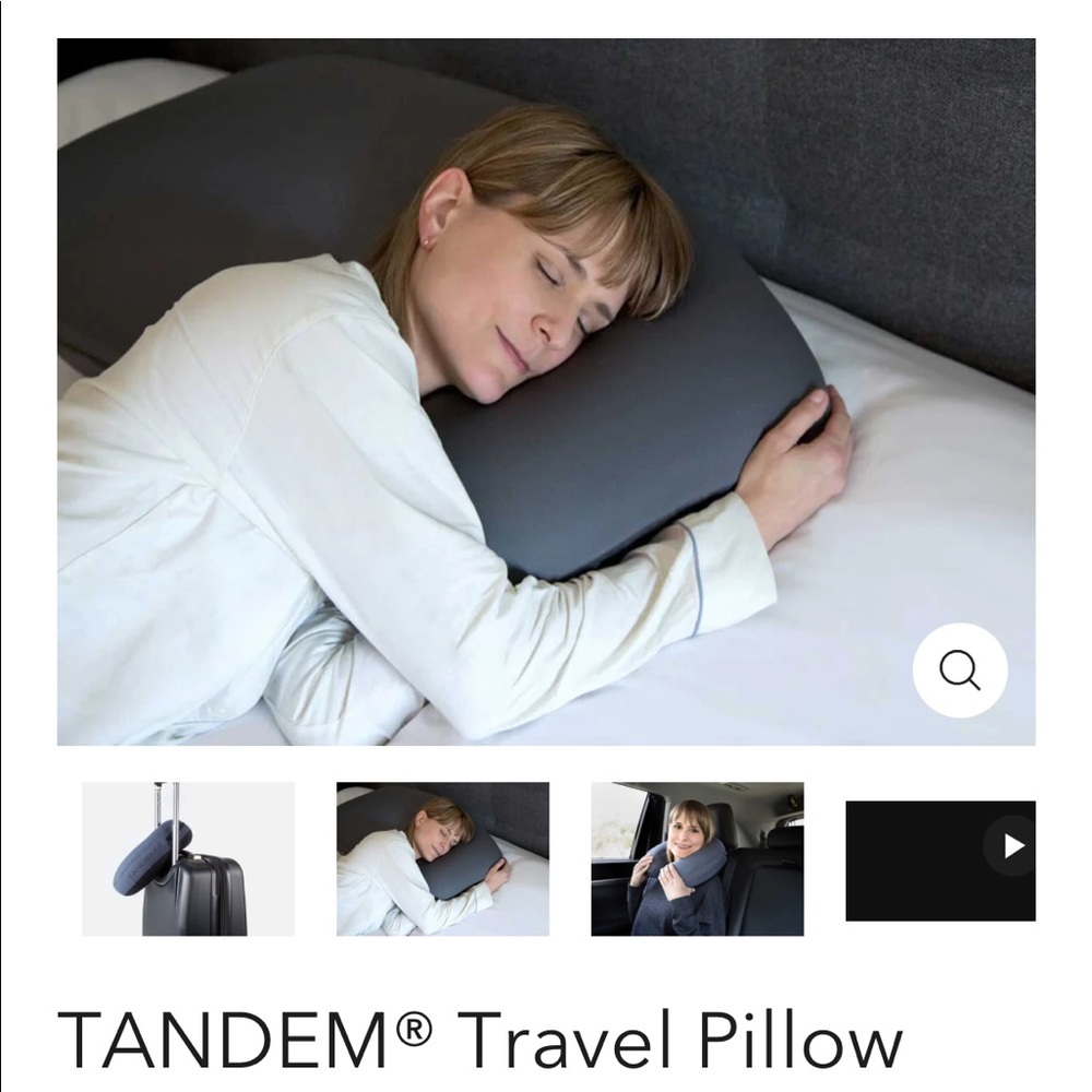 Tandem 3-in-1 Travel Pillow - Picture 5 of 13